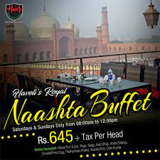 nashta buffet